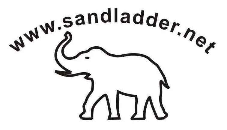 Sand ladder, Sandbleche. Gauss Bt. logo